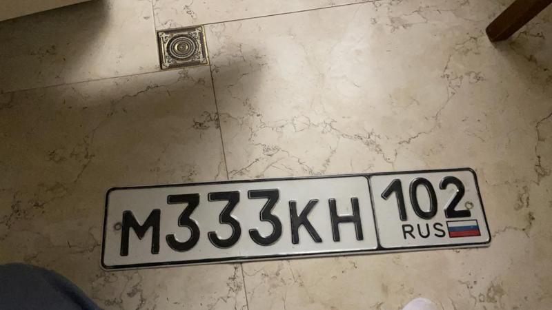 Фотография номера М333КН 102