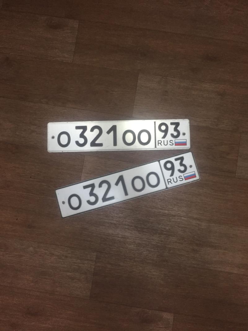 Фотография номера О321ОО 93