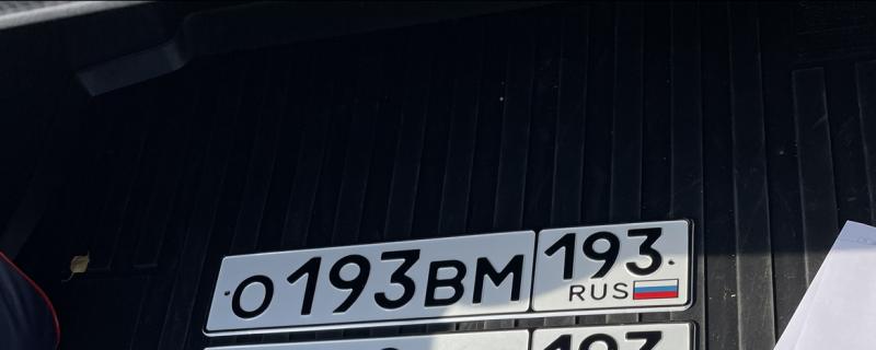 Фотография номера О193ВМ 193