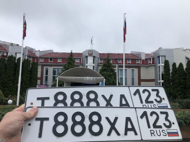 Фотография номера Т888ХА 123
