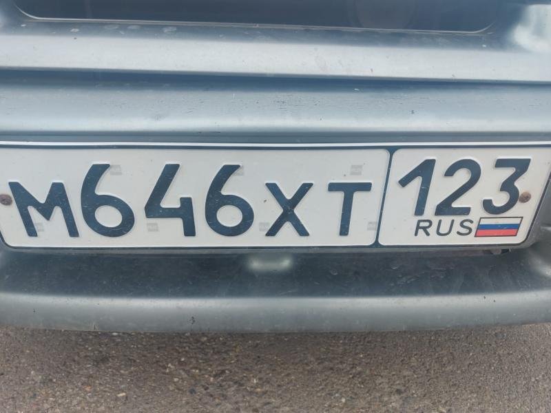 Фотография номера М646ХТ 123