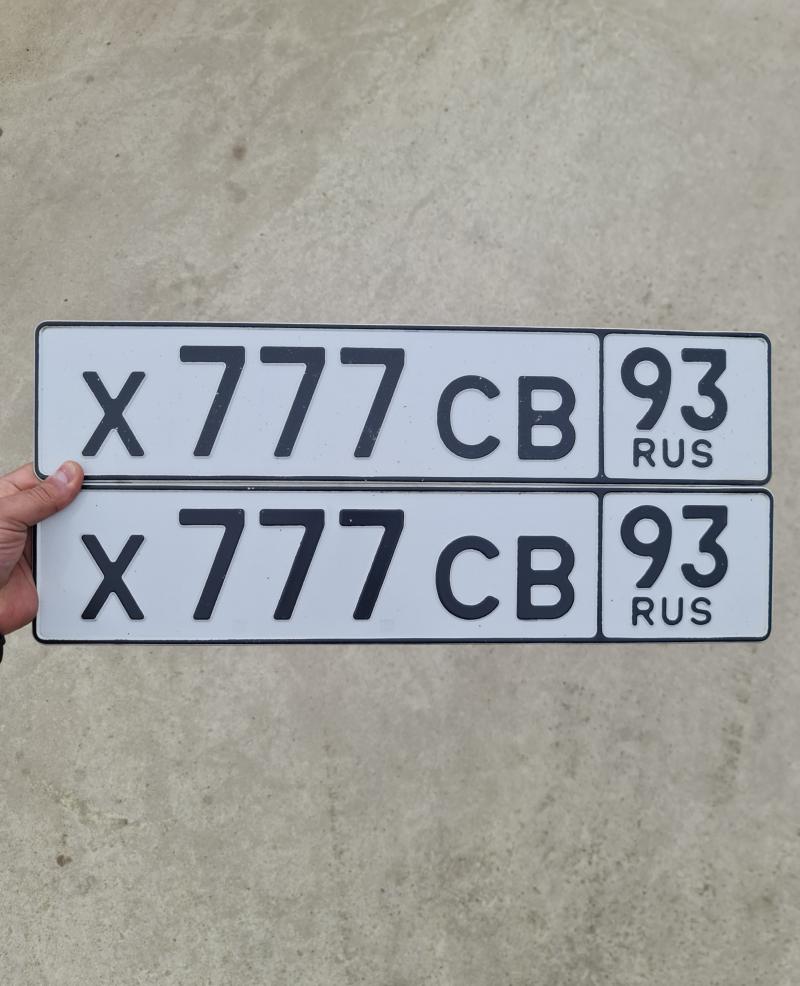 Фотография номера Х777СВ 93