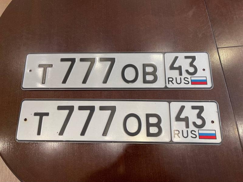 Фотография номера Т777ОВ 43