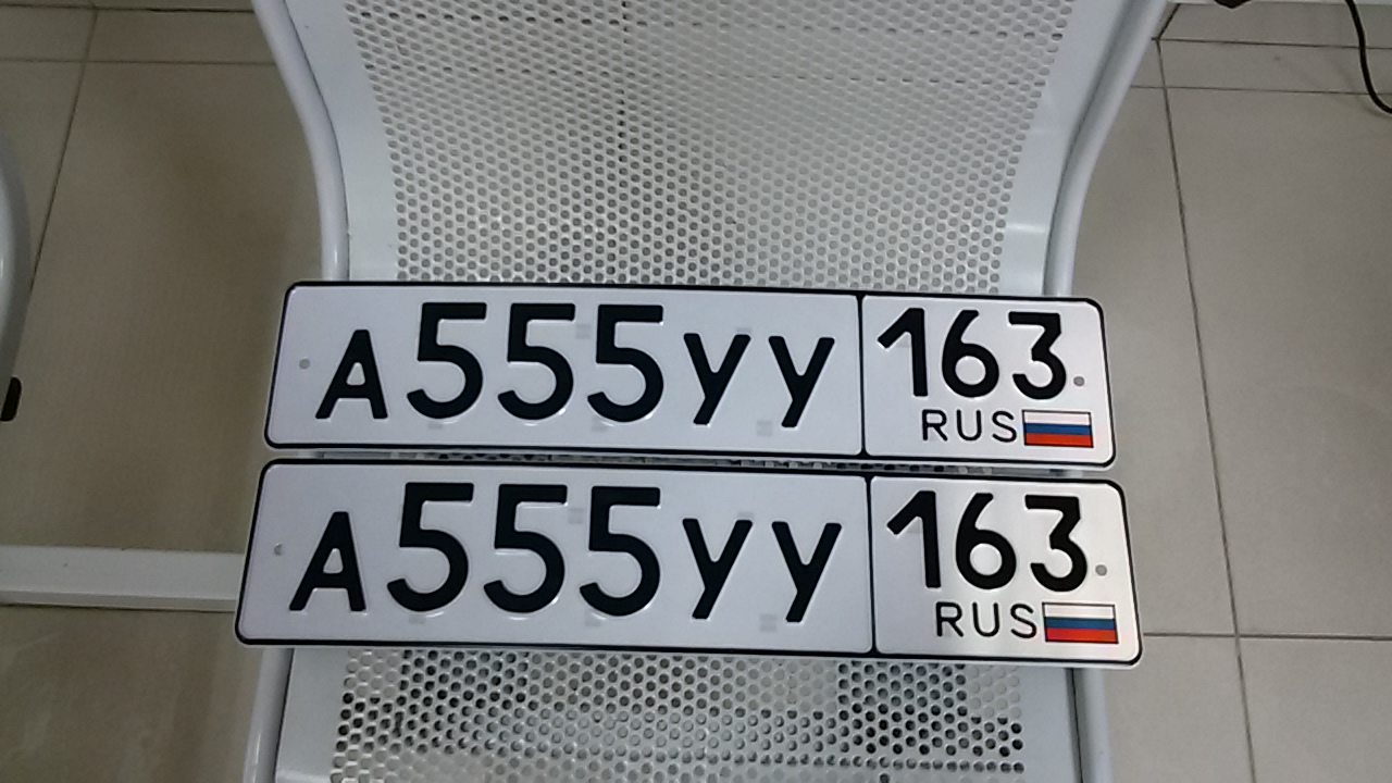 Фотография номера А555УУ 163