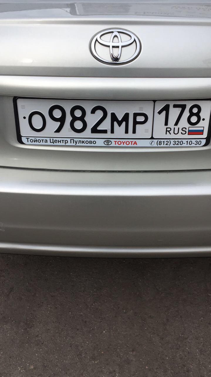 Фотография номера О982МР 178