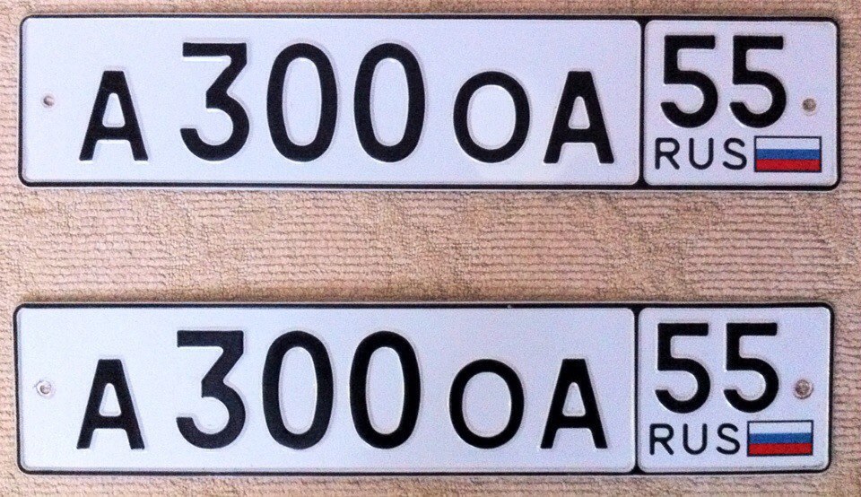 Фотография номера А300ОА 55