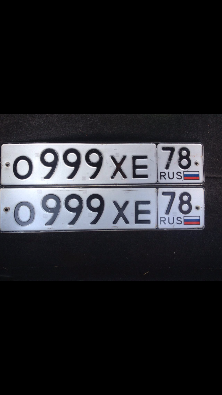Фотография номера О999ХЕ **