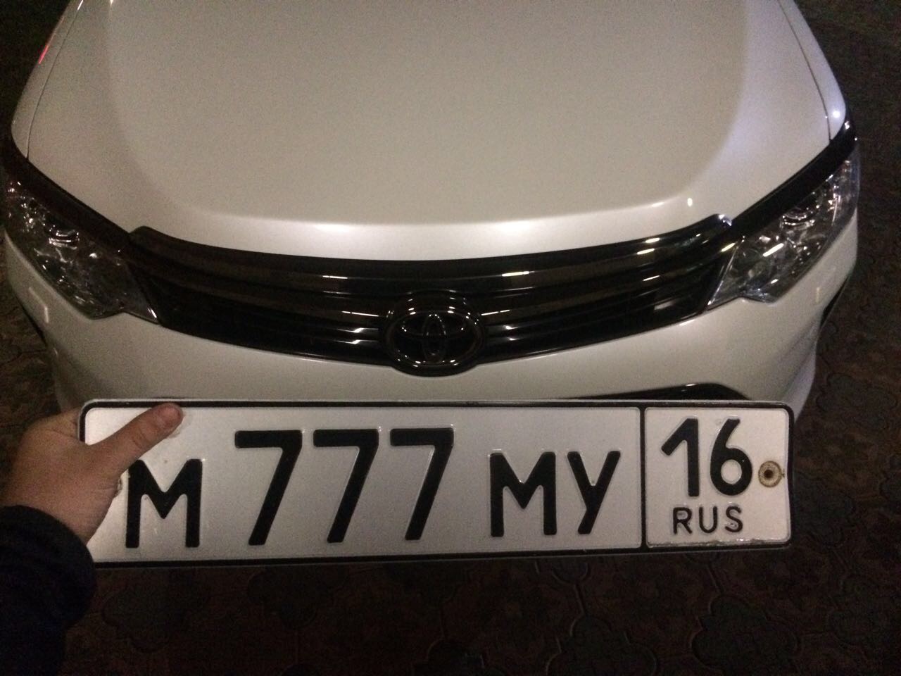 Фотография номера М777МУ 16