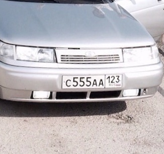 Фотография номера С555АА 123