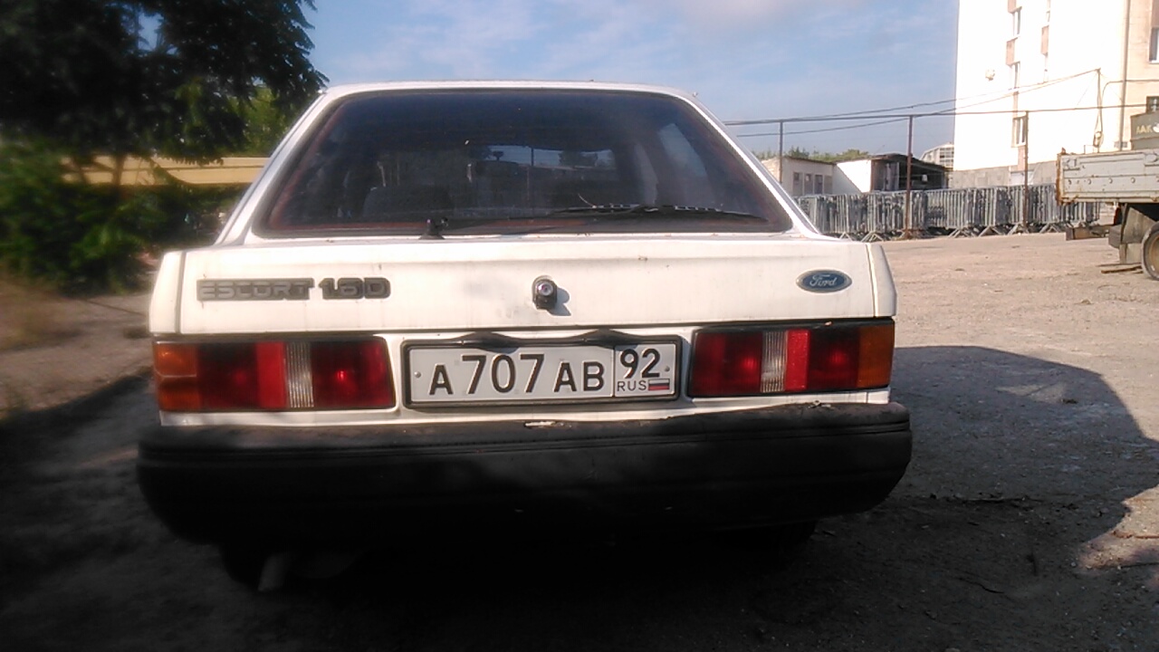 Фотография номера А707АВ 92