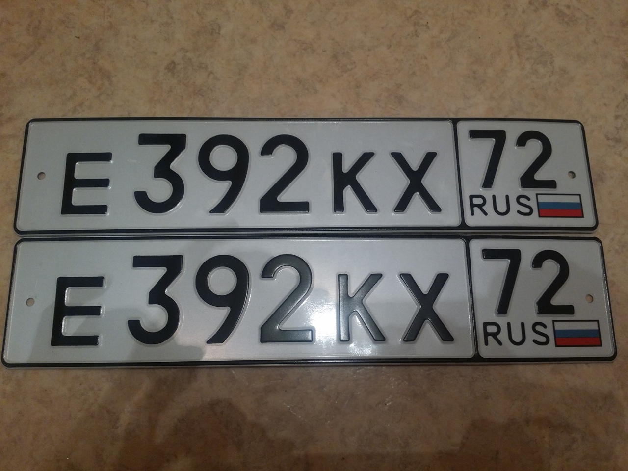 Фотография номера Е392КХ 72