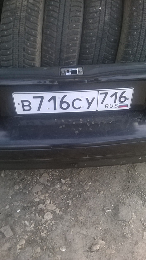 Фотография номера В716СУ 716