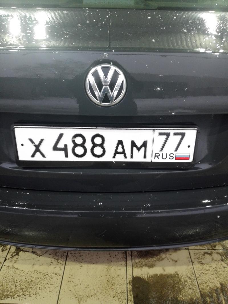 Фотография номера Х488АМ 77