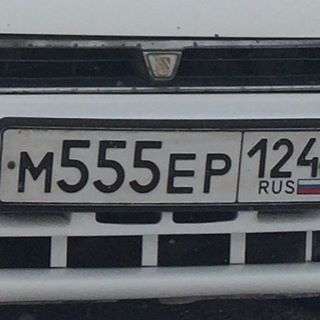 Фотография номера М555ЕР 124