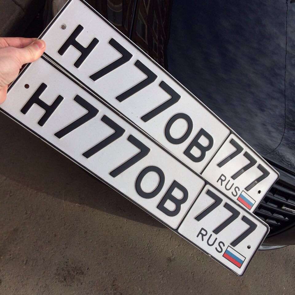 Фотография номера Н777ОВ 777