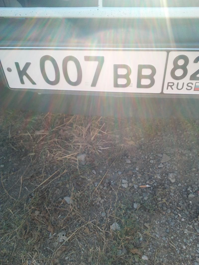 Фотография номера К007ВВ 82
