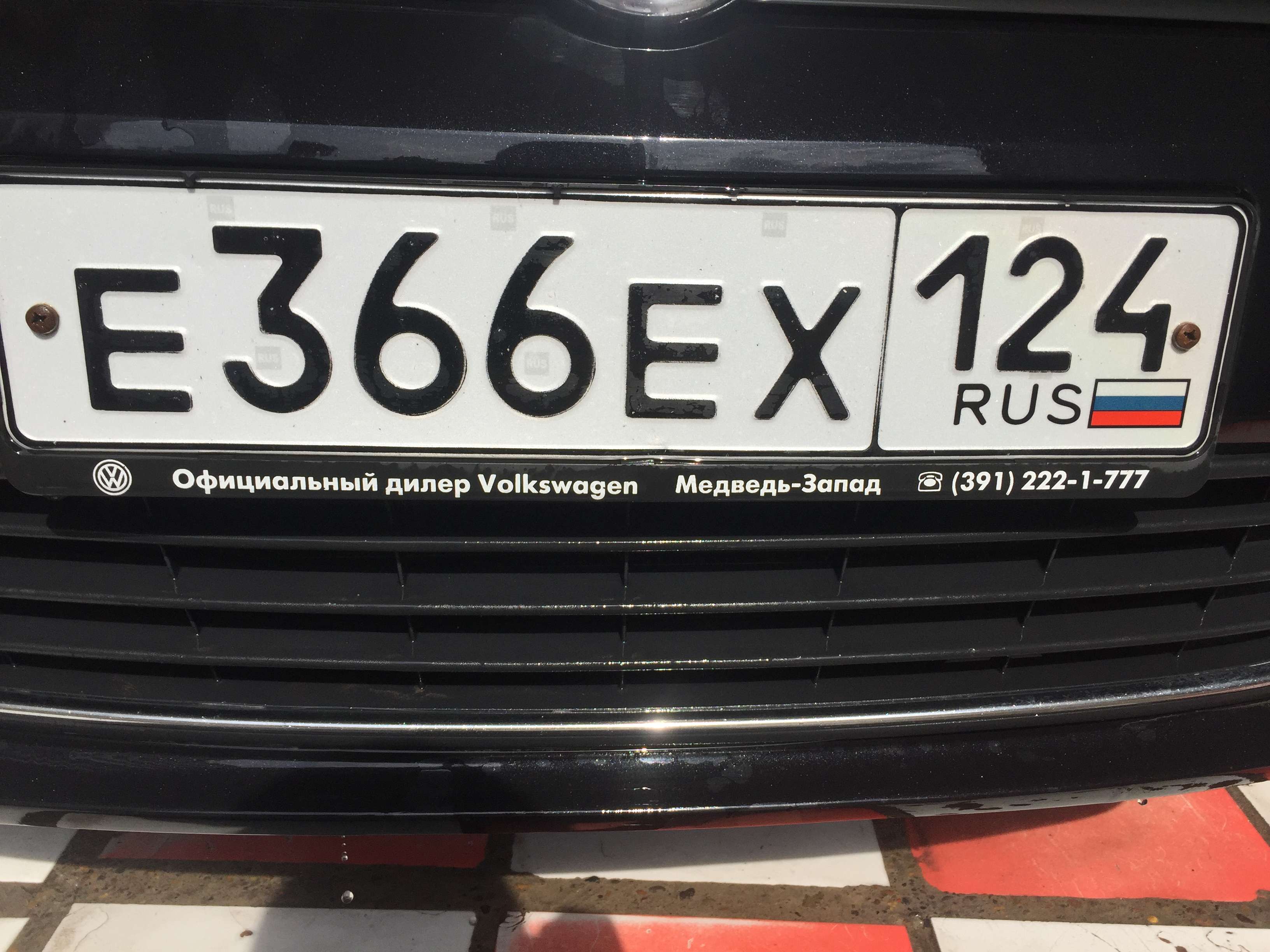 Фотография номера Е366ЕХ 124