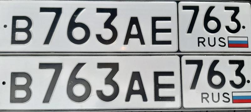 Фотография номера В763АЕ 763