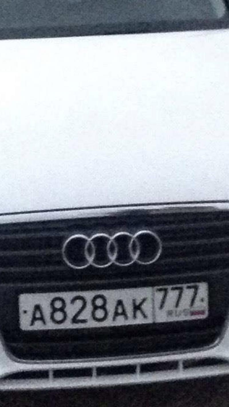 Фотография номера А828АК 777