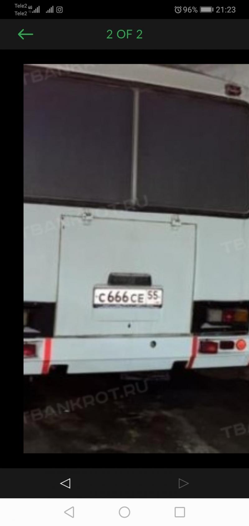 Фотография номера С666СЕ 55